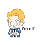 Hard Working Employee - Jack（個別スタンプ：37）