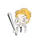 Hard Working Employee - Jack（個別スタンプ：38）