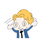 Hard Working Employee - Jack（個別スタンプ：39）