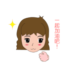 Curl QQ SISTER（個別スタンプ：4）