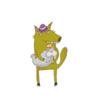Animal bang bang（個別スタンプ：4）