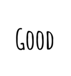 My single word（個別スタンプ：3）