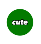 ganzy sticker <english>（個別スタンプ：9）
