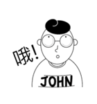 John's OS（個別スタンプ：7）