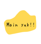 Just a simple post it（個別スタンプ：5）