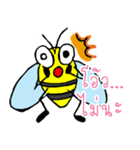 Text Little Bee（個別スタンプ：4）