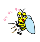 Text Little Bee（個別スタンプ：21）