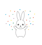 TOMOEDAUSAGI make its debut！（個別スタンプ：3）