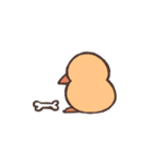 Duck is eating chicken（個別スタンプ：12）