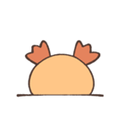 Duck is eating chicken（個別スタンプ：26）
