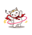 Nong Pong ＆ Kati fat cat (Thai v.)（個別スタンプ：18）