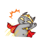 Nong Pong ＆ Kati fat cat (Thai v.)（個別スタンプ：24）