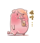 pig pig fish（個別スタンプ：9）