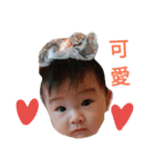 sticker of Cute baby girl（個別スタンプ：3）