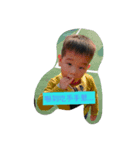 funny baby boy（個別スタンプ：1）