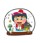 Kamokamo.Merry Christmas.（個別スタンプ：20）