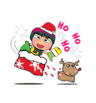 Kamokamo.Merry Christmas.（個別スタンプ：36）