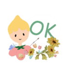 Watercolor brush fairy（個別スタンプ：2）