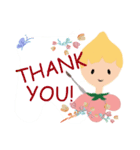 Watercolor brush fairy（個別スタンプ：5）