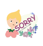 Watercolor brush fairy（個別スタンプ：14）
