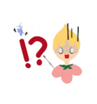 Watercolor brush fairy（個別スタンプ：15）