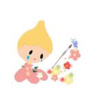 Watercolor brush fairy（個別スタンプ：33）