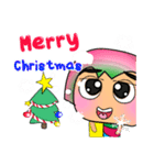 Meko Wawa.17Merry Christmas.（個別スタンプ：9）