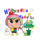 Meko Wawa.17Merry Christmas.（個別スタンプ：13）