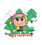 Meko Wawa.17Merry Christmas.（個別スタンプ：18）