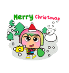 Meko Wawa.17Merry Christmas.（個別スタンプ：21）