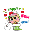 Meko Wawa.17Merry Christmas.（個別スタンプ：24）