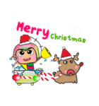 Meko Wawa.17Merry Christmas.（個別スタンプ：30）