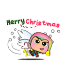 Meko Wawa.17Merry Christmas.（個別スタンプ：35）