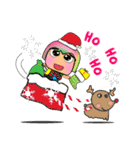 Meko Wawa.17Merry Christmas.（個別スタンプ：36）