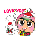 Meko Wawa.17Merry Christmas.（個別スタンプ：38）