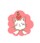 TRDのしろねこ（個別スタンプ：2）