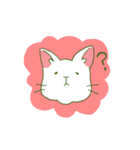TRDのしろねこ（個別スタンプ：7）