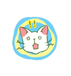 TRDのしろねこ（個別スタンプ：8）