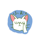 TRDのしろねこ（個別スタンプ：10）