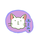 TRDのしろねこ（個別スタンプ：22）