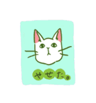 TRDのしろねこ（個別スタンプ：25）