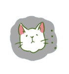 TRDのしろねこ（個別スタンプ：30）