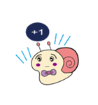 Super cute snail（個別スタンプ：2）