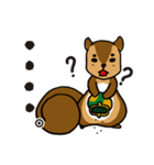 金欠りす（個別スタンプ：1）