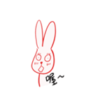 Hung rabbit every day（個別スタンプ：14）