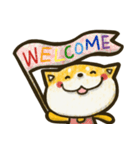 Smiling Shiba（個別スタンプ：1）