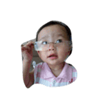 Lin family little cute girl（個別スタンプ：9）