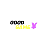 Used in games（個別スタンプ：7）