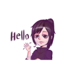 Gray Doll [Draw All Day]（個別スタンプ：2）