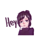 Gray Doll [Draw All Day]（個別スタンプ：3）